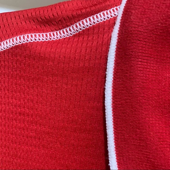 ⚾️HP⚾️MLB ANTIGUA PHILLIES WORLDSERIES 2008 POLO GOLF RED 2X VTG BASEBALL STICH - Picture 7 of 13